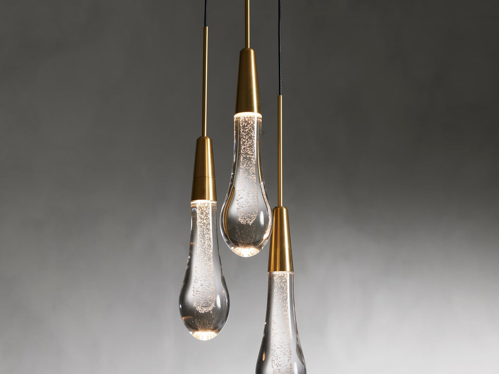 Soltaire Cluster Pendant
