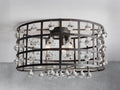 La Cage Flushmount in Bronze