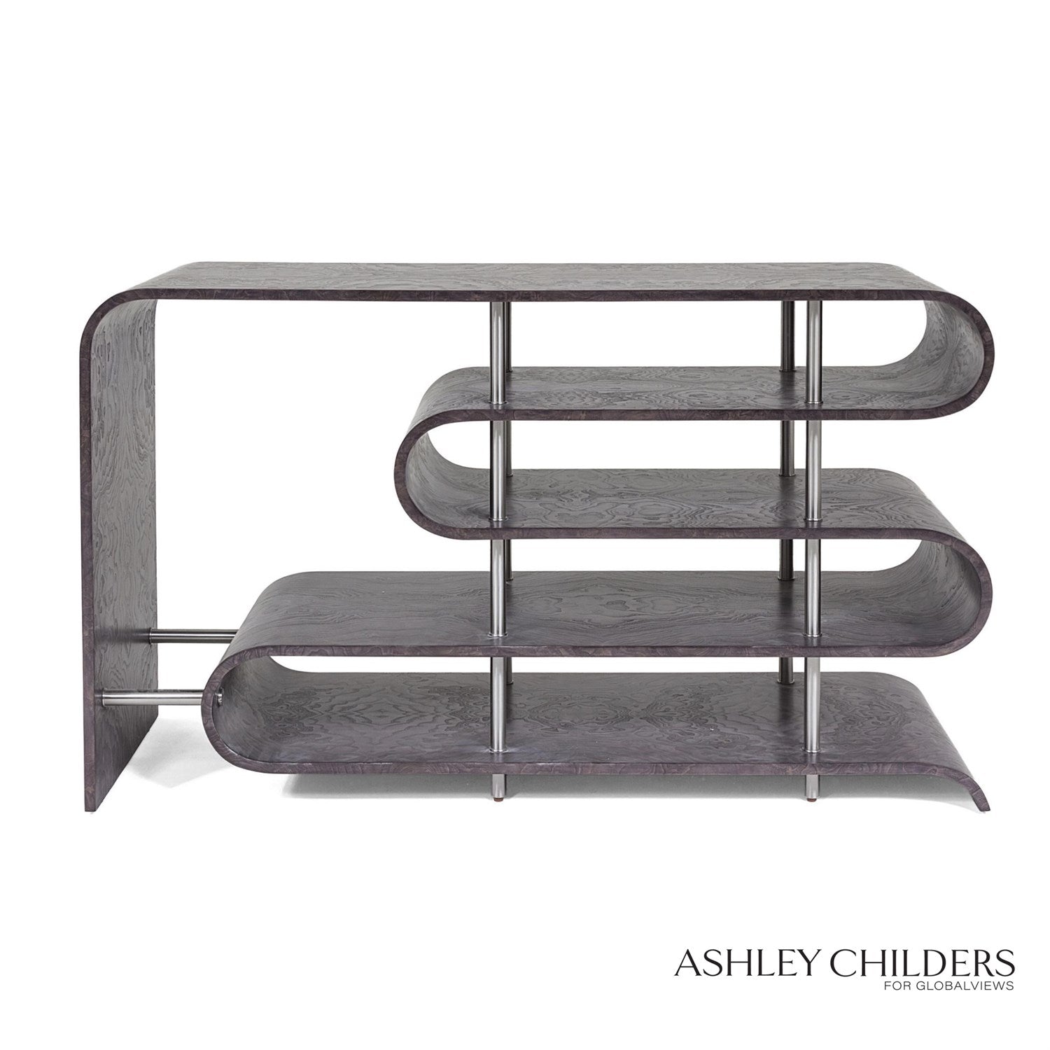 Global Views Traverse White Console by Ashley Childers