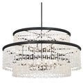 Minka Lavery Shimmering Elegance 12 Light 48" Wide Crystal Drum Chandelier