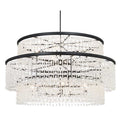 Minka Lavery Shimmering Elegance 14 Light 60" Wide Crystal Drum Chandelier - Bulbs Included