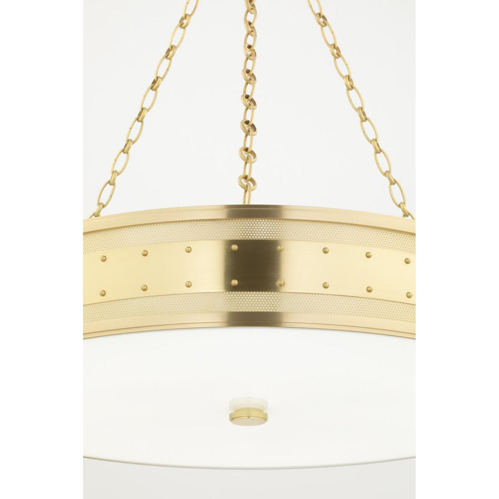 Gaines 6-Light Chandelier in Aged Old Bronze 30L x 30W x 7H