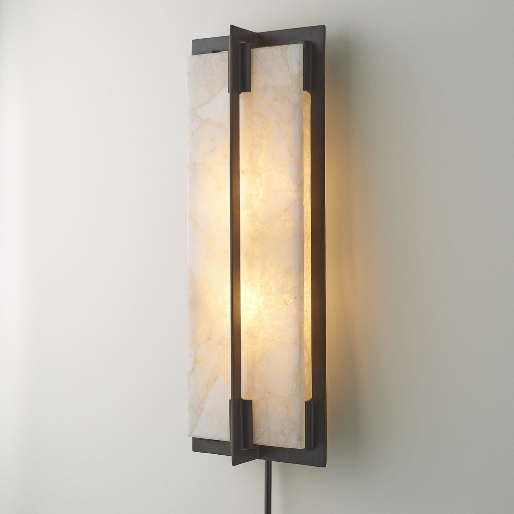 Global Views Quartz Sconce