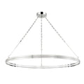 Rosendale 1-Light Chandelier in Polished Nickel 42L x 42W x 2.25H