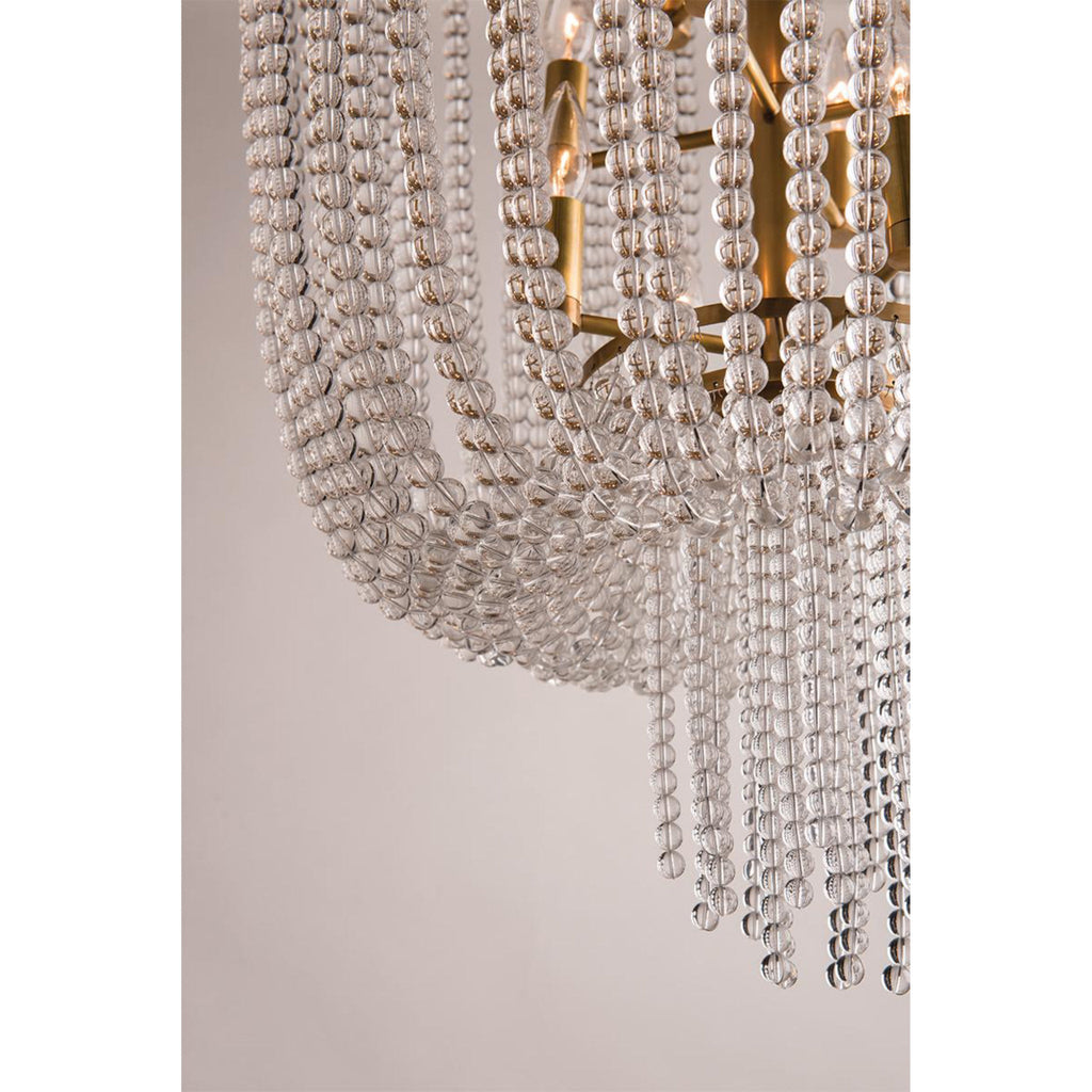 Royalton 6-Light Chandelier in Aged Brass 18.25L x 18.25W x 27.75H