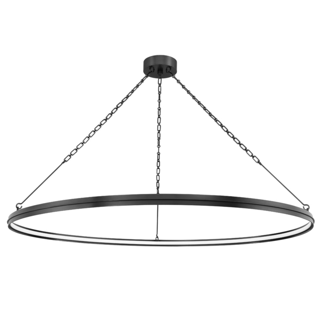 Rosendale 1-Light Chandelier in Old Bronze 56L x 56W x 2.25H
