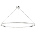 Rosendale 1-Light Chandelier in Polished Nickel 56L x 56W x 2.25H