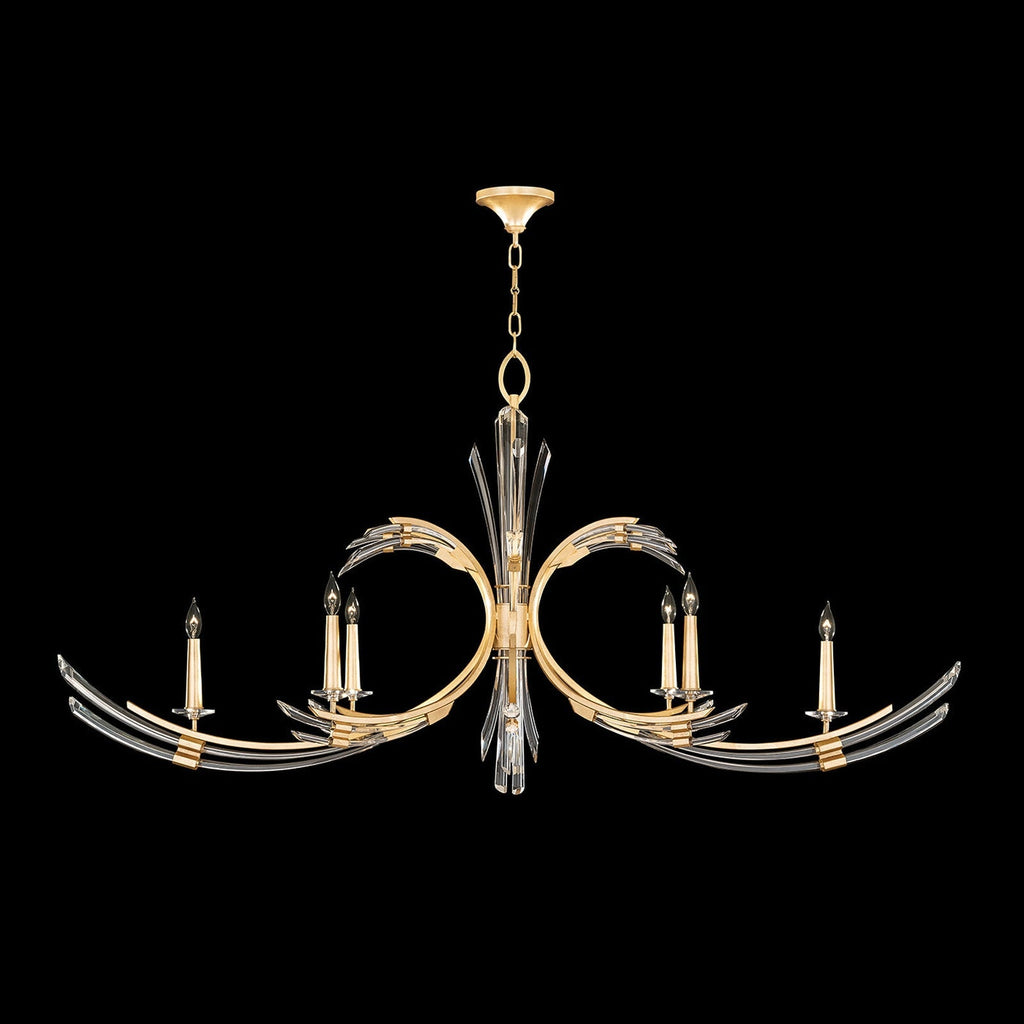 Fine Art Trevi 68" Oblong Chandelier