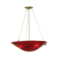 Meyda Tiffany 3 Light 21" Wide Pendant with Handmade Shade