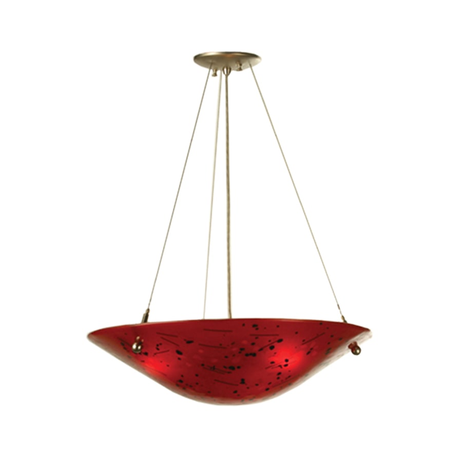 Meyda Tiffany 3 Light 21" Wide Pendant with Handmade Shade