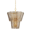 Cassian 10-Light Chandelier in Vintage Gold Leaf 28.75L x 28.75W x 34.25H