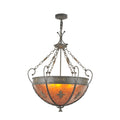 Meyda Tiffany 3 Light 26" Wide Pendant with Handmade Shade