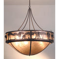 Meyda Tiffany 12 Light 54" Wide Pendant with Handmade Shade