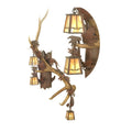 Meyda Tiffany Three Light Up / Down Lighting Right Facing Wall Sconce from the Elk collection