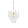 Darcia 5-Light Chandelier in Aged Brass 18L x 18W x 20.25H