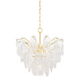 Darcia 7-Light Chandelier in Aged Brass 24L x 24W x 24.25H