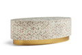 Maitland Smith Toranto Stone Cocktail Table