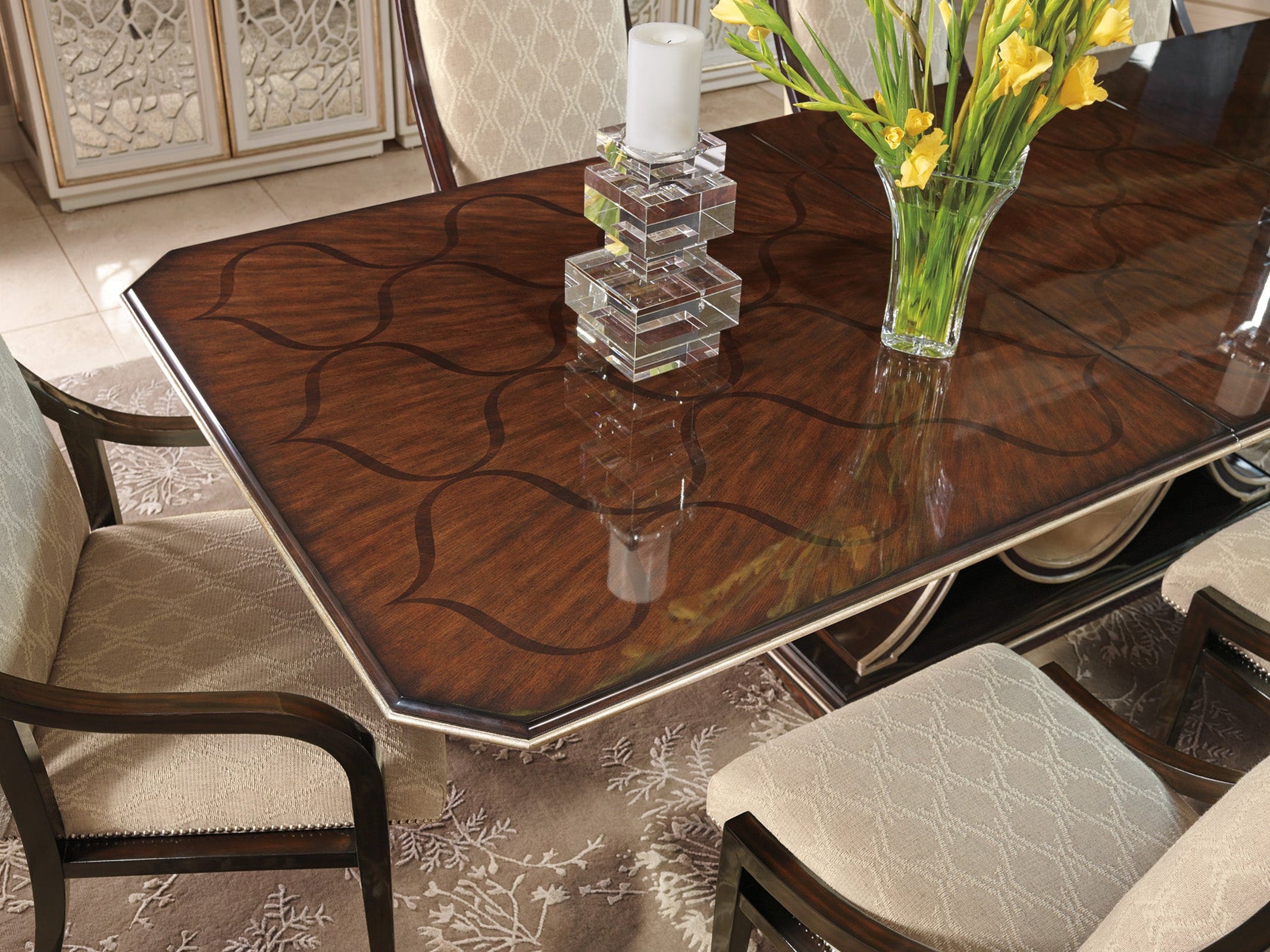 Maitland Smith Bolero Rectangular Dining Table (BOL21)