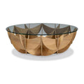 Maitland Smith Oak Honeycomb Table