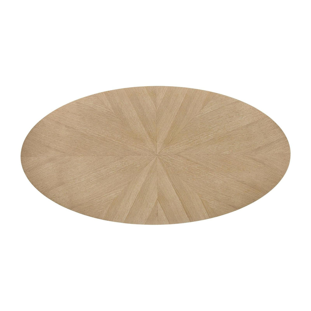 Century Furniture Stocked Oval Cocktail Table