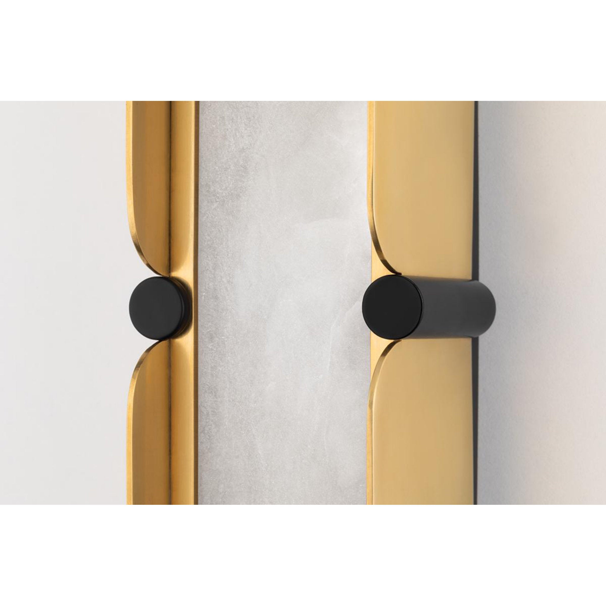 Tribeca 0-Light Chandelier in Aged Brass/Black 32.75L x 32.75W x 5H