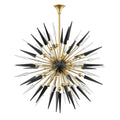 Sparta 18-Light Chandelier in Aged Brass 48L x 48W x 48H