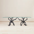 Global Views Natural Iron Monterey Rectangle Dining Table