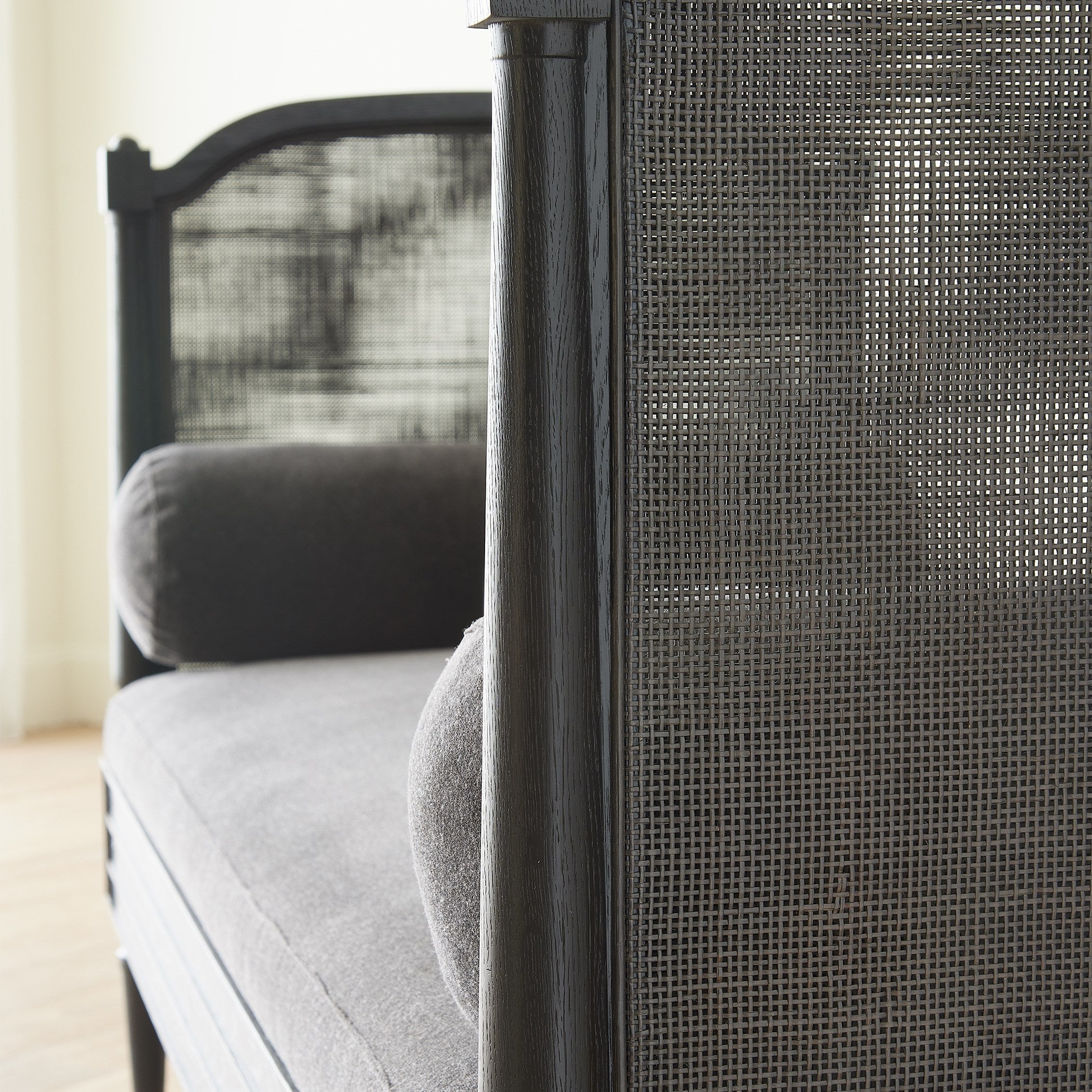 Global Views Blackened Oak Josephine Daybed