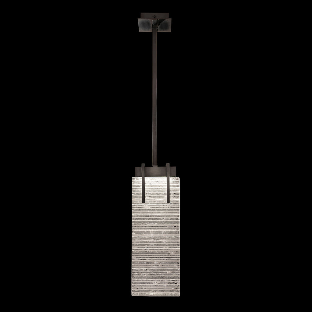 Fine Art Terra 7.75" Tall Rectangular Pendant