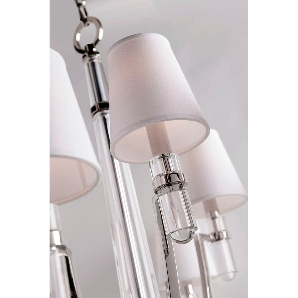 Dayton 9-Light Chandelier in Aged Brass 33L x 33W x 25.75H