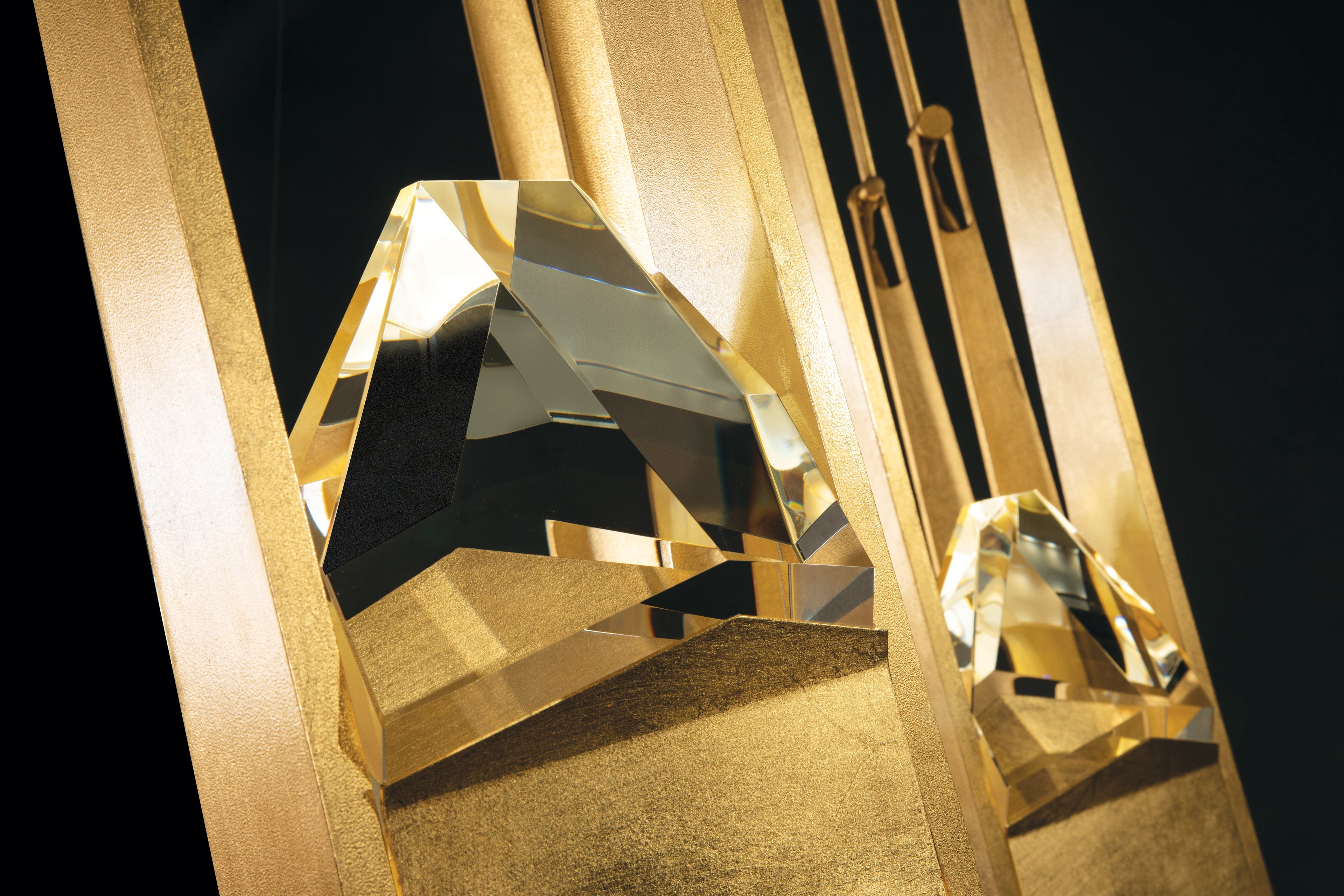 Fine Art Strata 50" Five Drop Linear Pendant