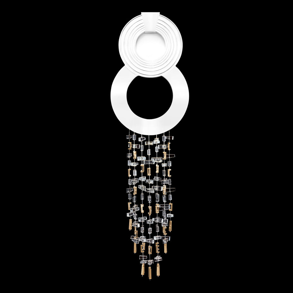 Fine Art Capri 35.5"H Round Sconce