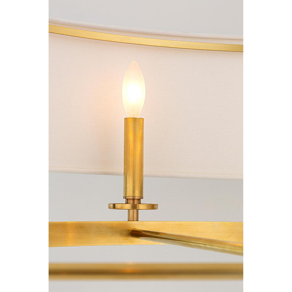 Durham 10-Light Chandelier in Aged Old Bronze 42L x 42W x 14.5H