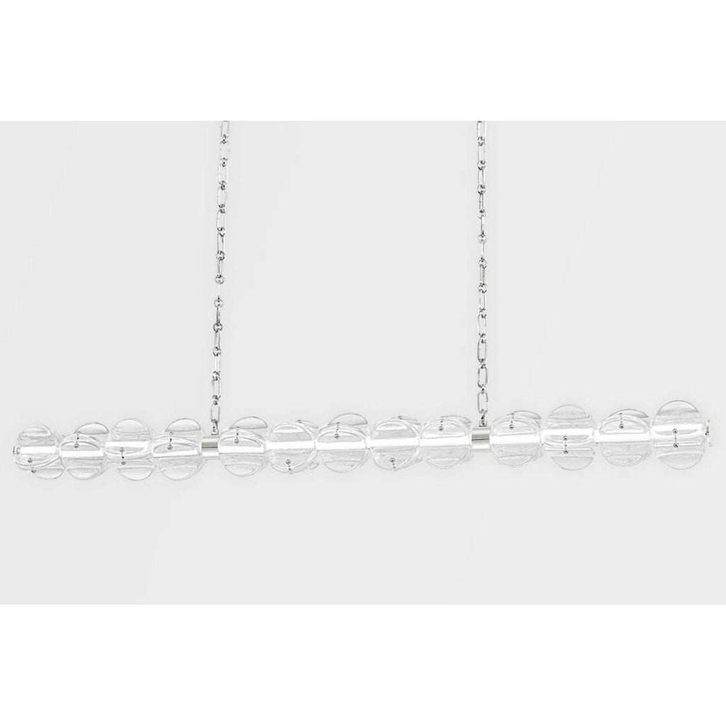Lindley 1-Light Chandelier in Aged Brass 54.5L x 54.5W x 4.625H