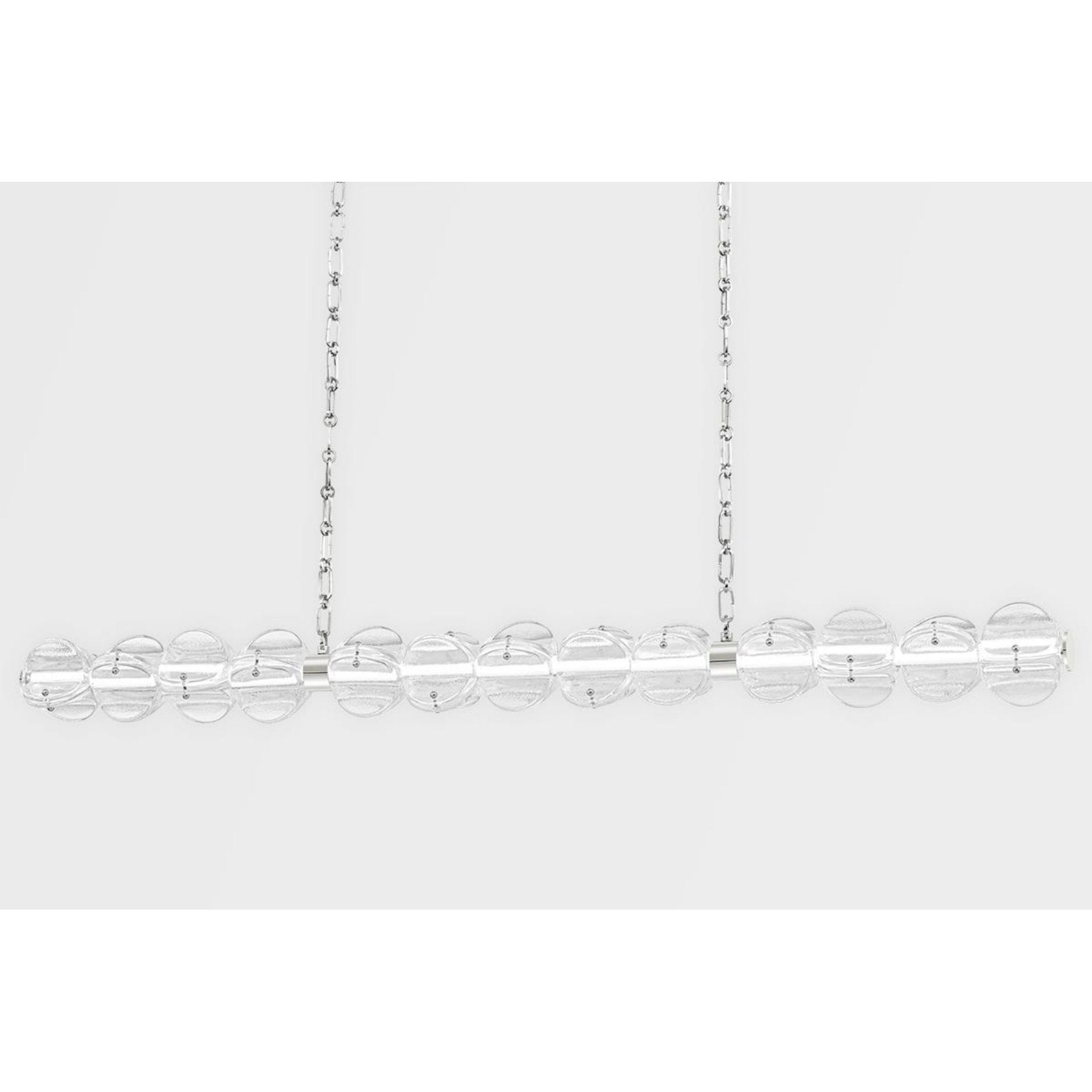 Lindley 1-Light Chandelier in Polished Nickel 40L x 40W x 4.625H