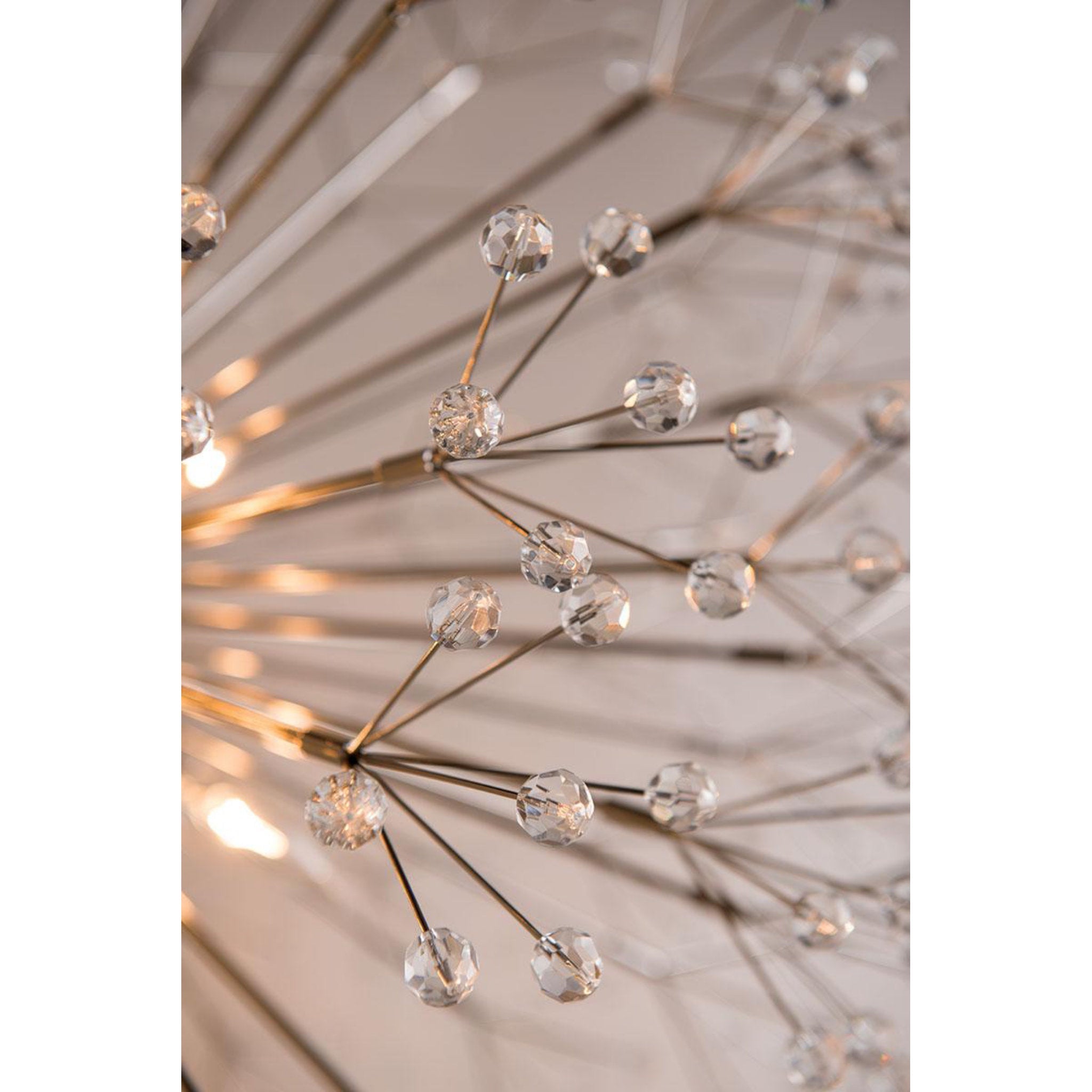 Dunkirk 10-Light Chandelier in Polished Nickel 30L x 30W x 29H
