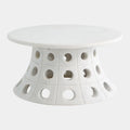 Global Views Taper Circle Cocktail Table