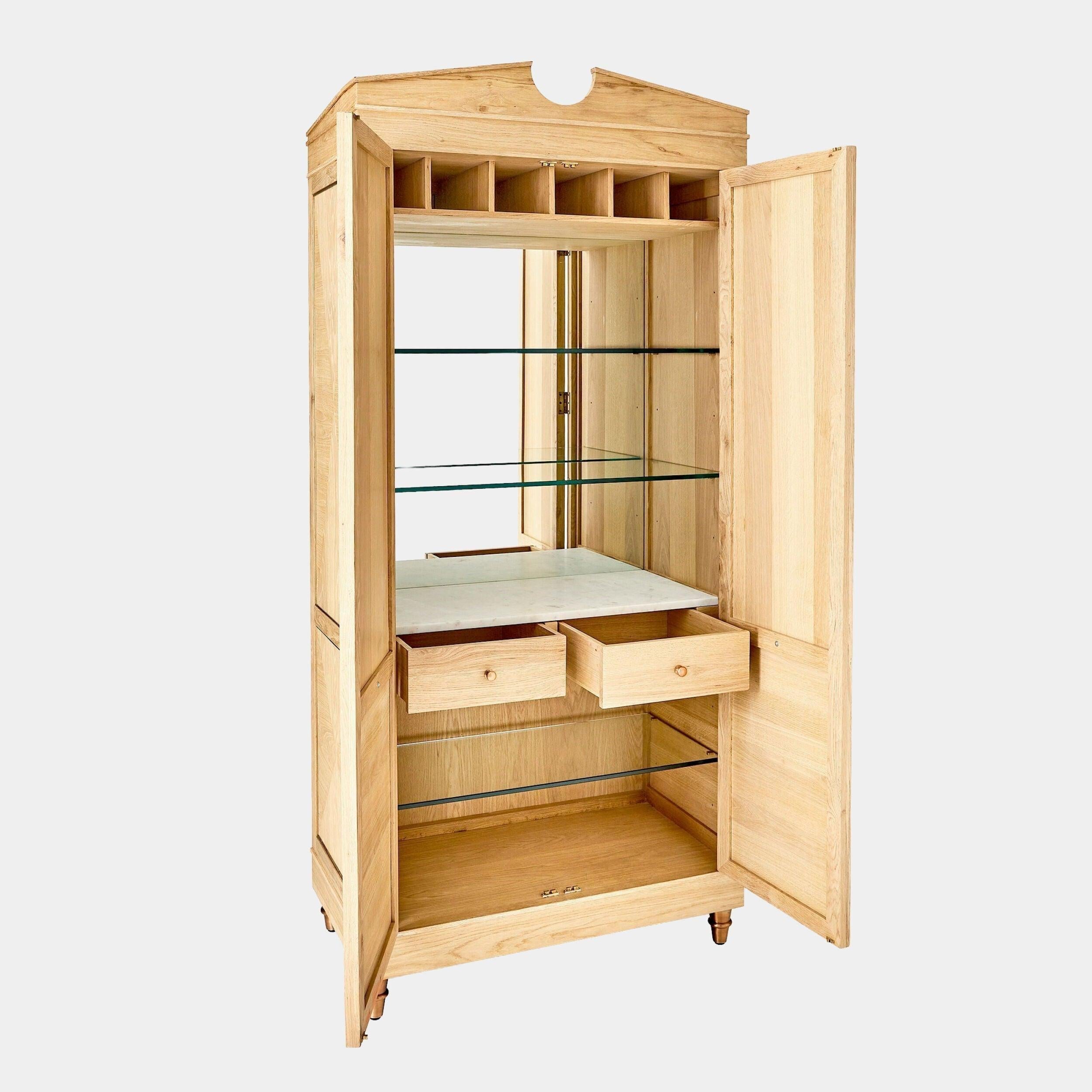 Global Views Directoire Tall Cabinet