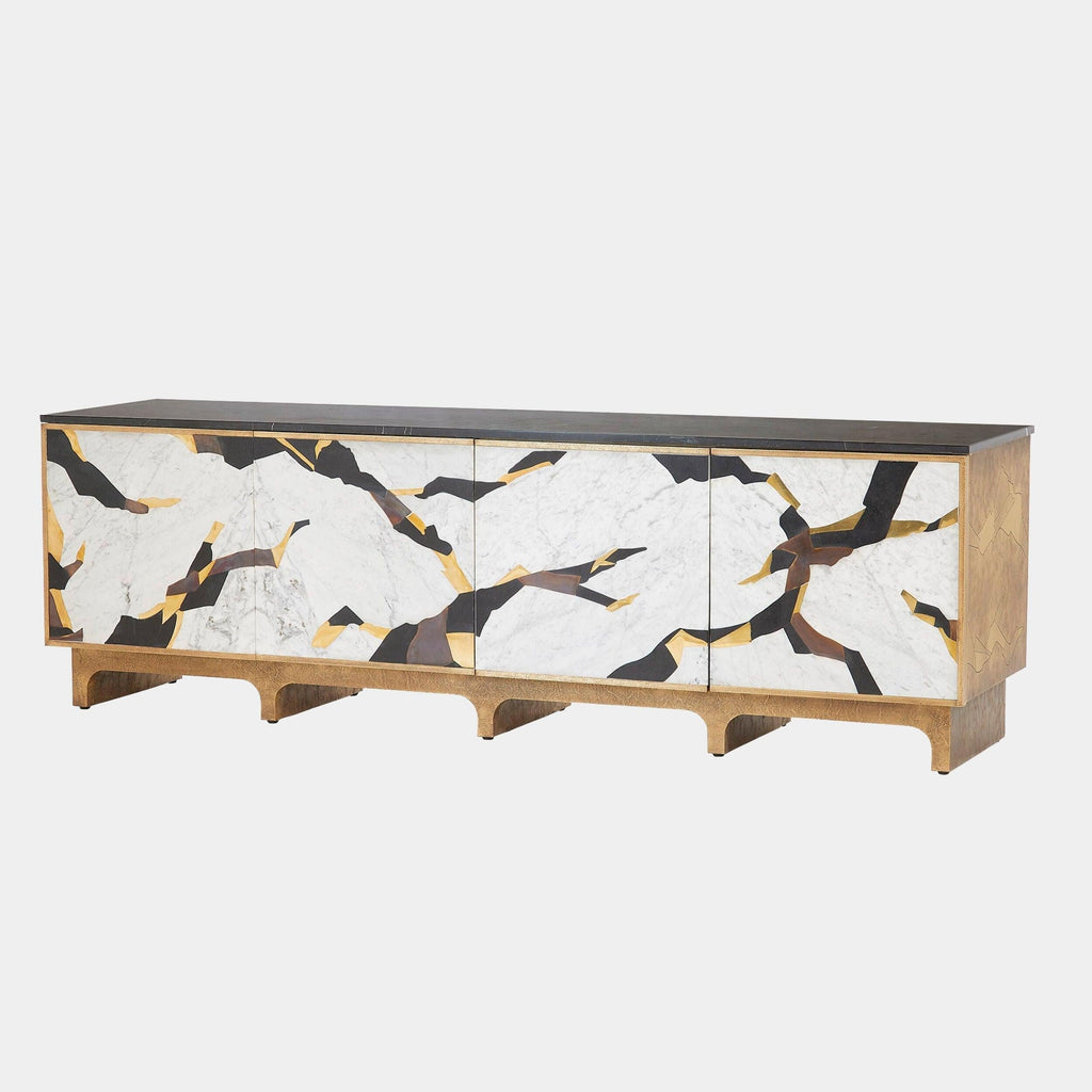 Global Views Sorprendente Inlay Cabinet