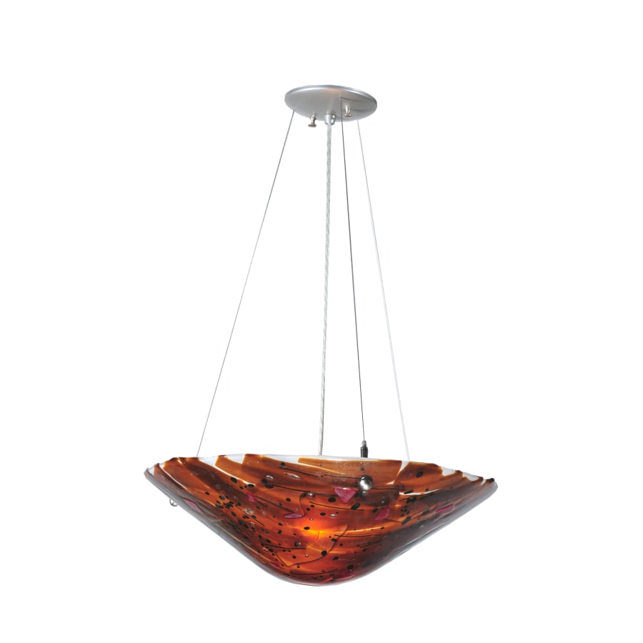 Meyda Tiffany 3 Light 18-1/4" Wide Pendant with Handmade Shade