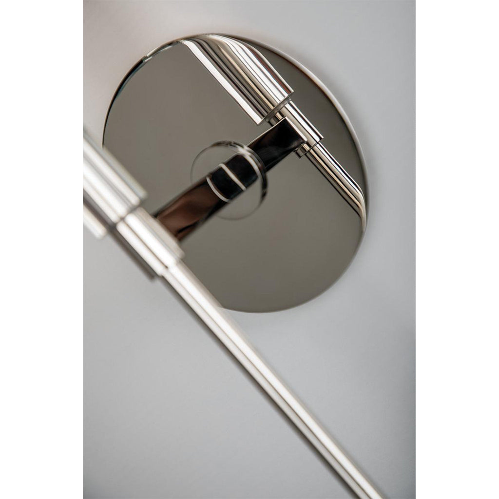 Amherst 8-Light Chandelier in Polished Nickel 32L x 32W x 27H