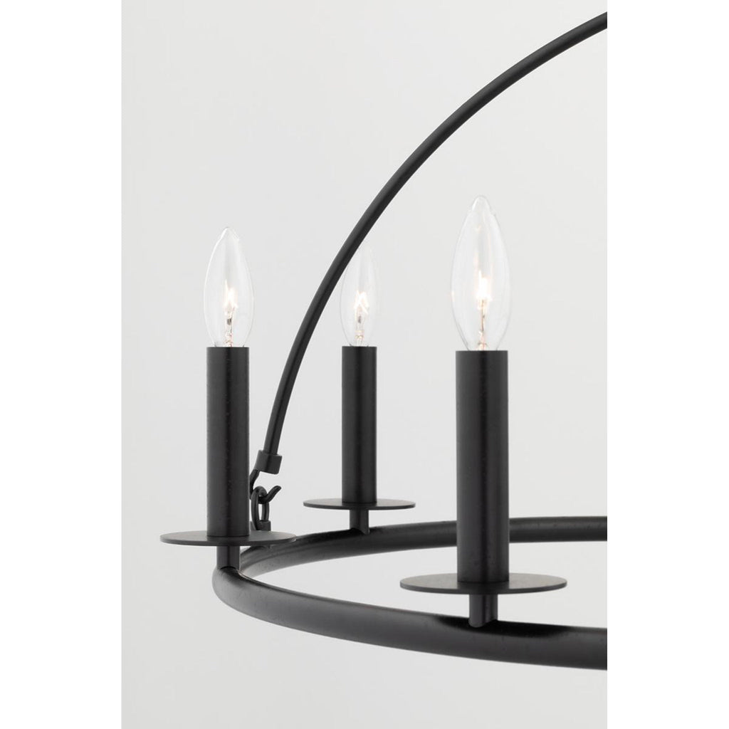 Howell 20-Light Chandelier in Aged Brass 47L x 47W x 42.25H