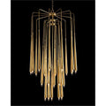 John Richard Hans Twenty-Three-Light Brass Chandelier