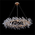 John Richard Kotta Twelve-Light Cut-Crystal Pendant Chandelier