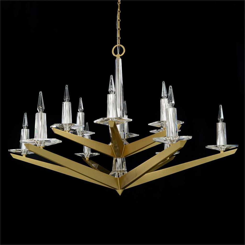 John Richard Antares Twelve Light Chandelier