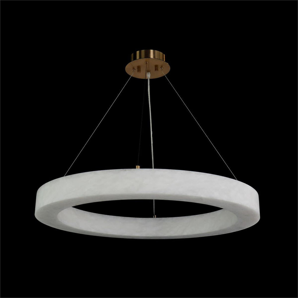 John Richard Alabaster Halo Pendant