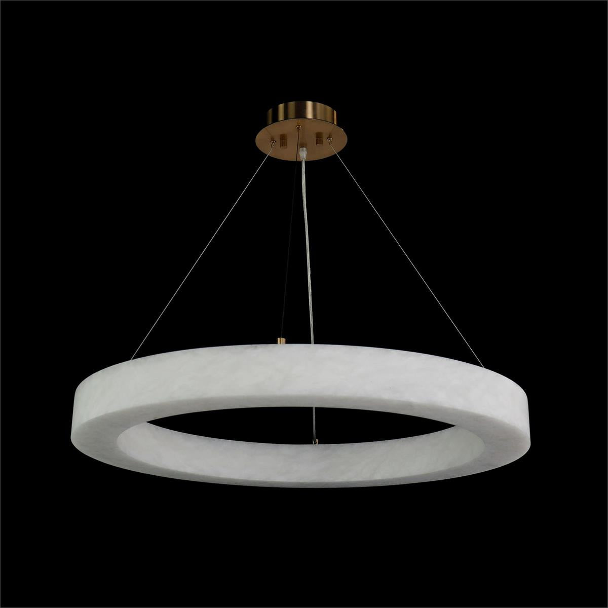 John Richard Alabaster Halo Pendant