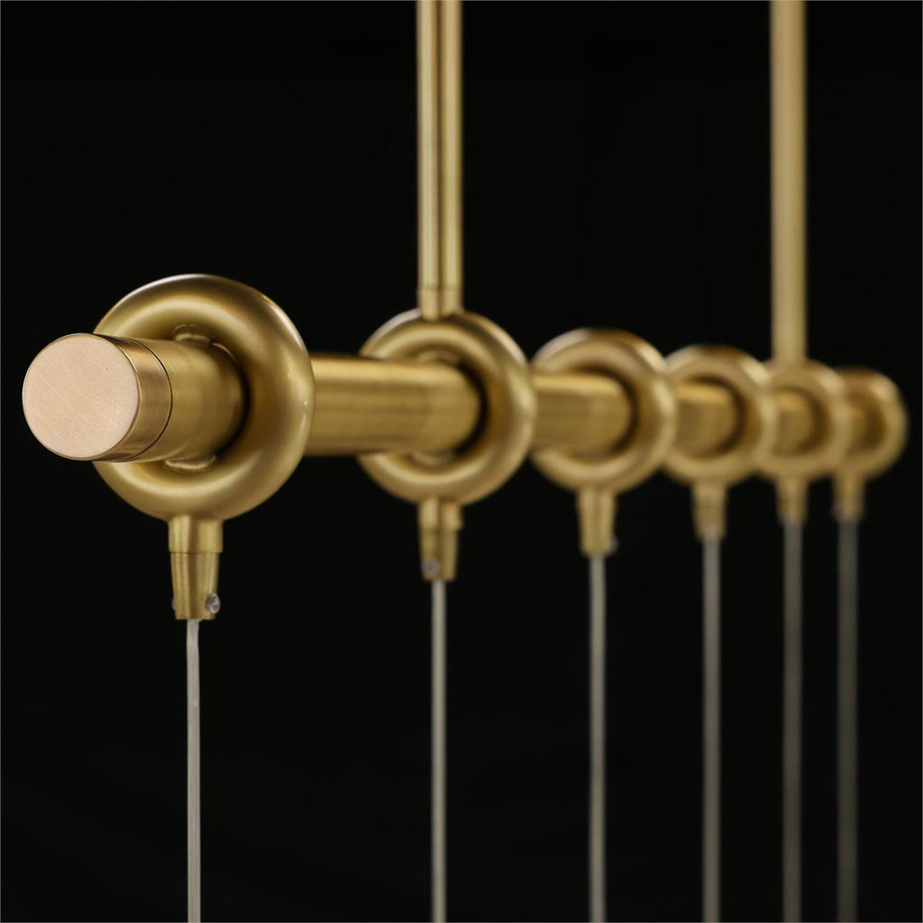 John Richard Mirelle Six-Light Horizontal Chandelier