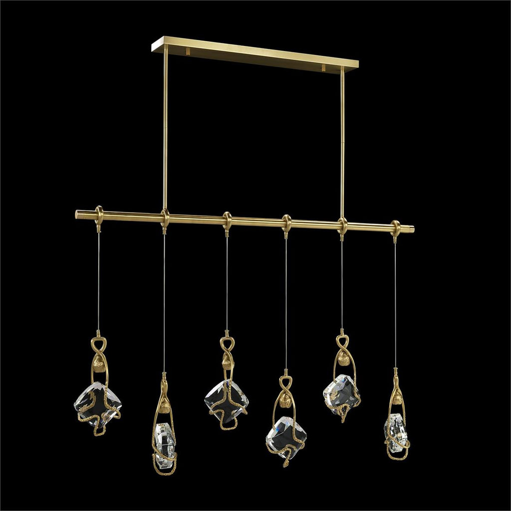 John Richard Mirelle Six-Light Horizontal Chandelier