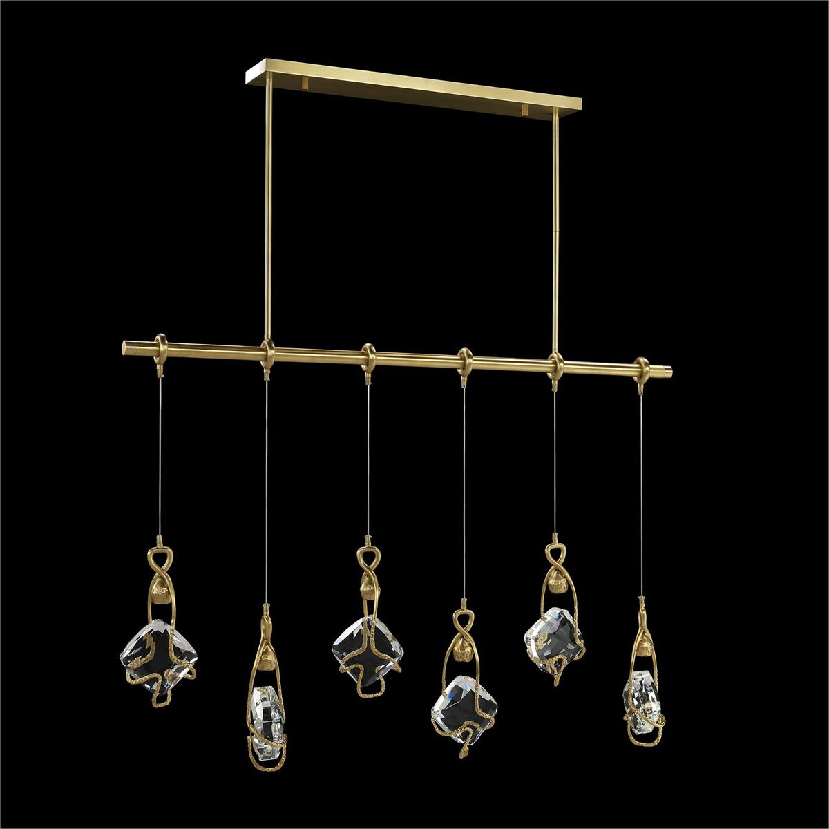John Richard Mirelle Six-Light Horizontal Chandelier